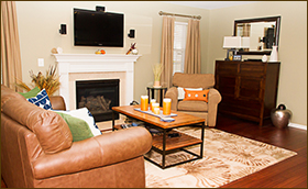 family room design