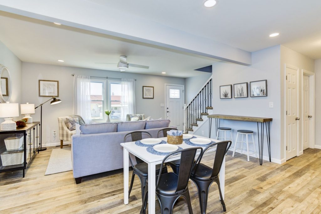 Staging Open Concept Dining Area